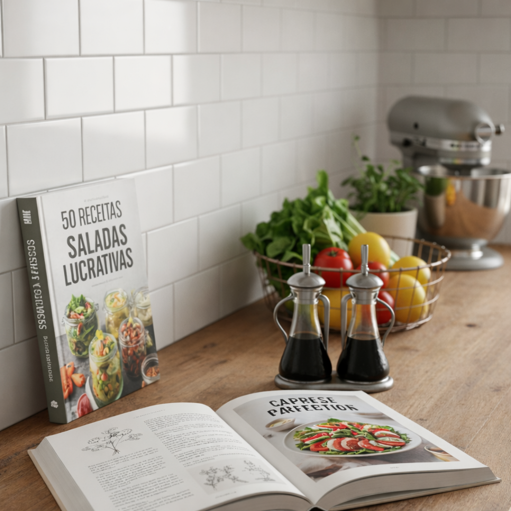 50 Receitas de Saladas Lucrativas