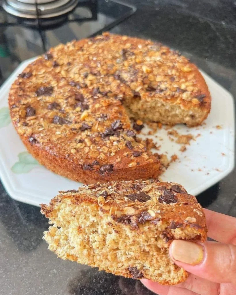 Bolo sem açúcar e sem lactose
